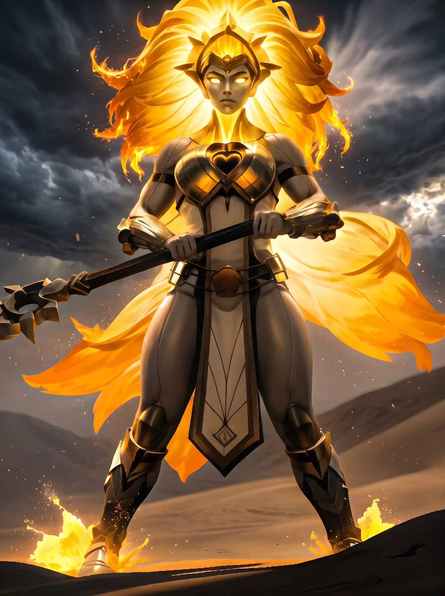 متال پوستر dawnbreaker از گیم دوتا2 dota2