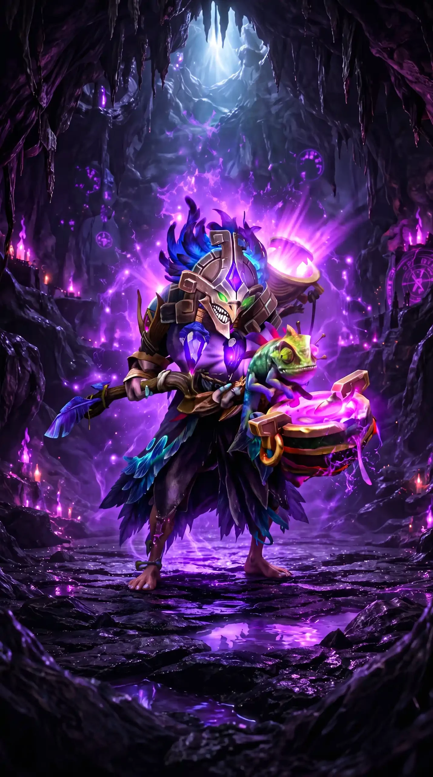 متال پوستر dazzle از گیم دوتا2 dota2