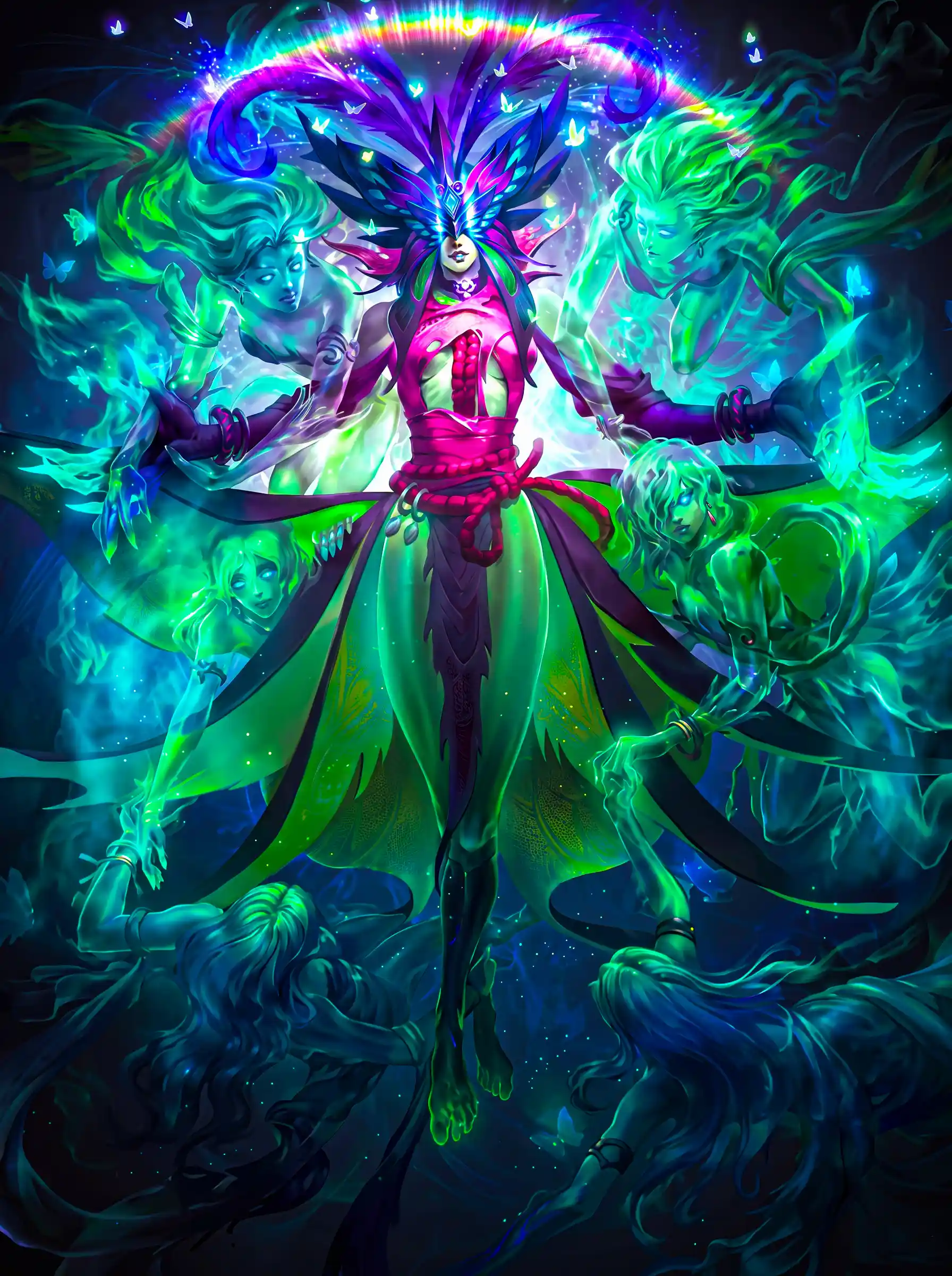 متال پوستر death prophet از گیم دوتا2 dota2