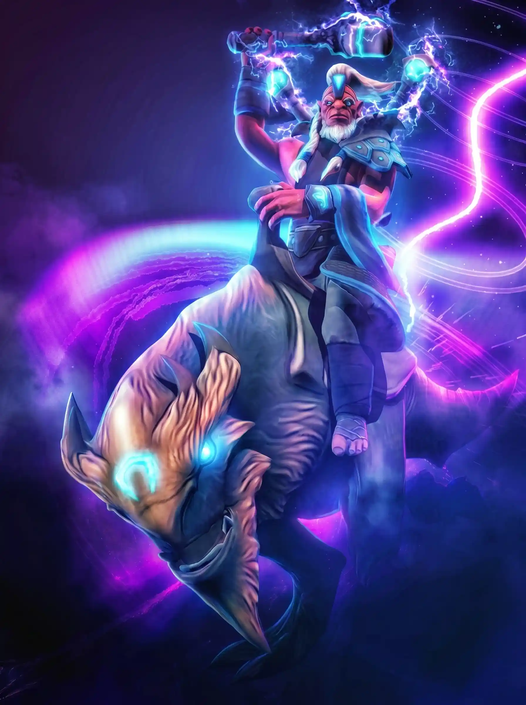متال پوستر disruptor از گیم دوتا2 dota2