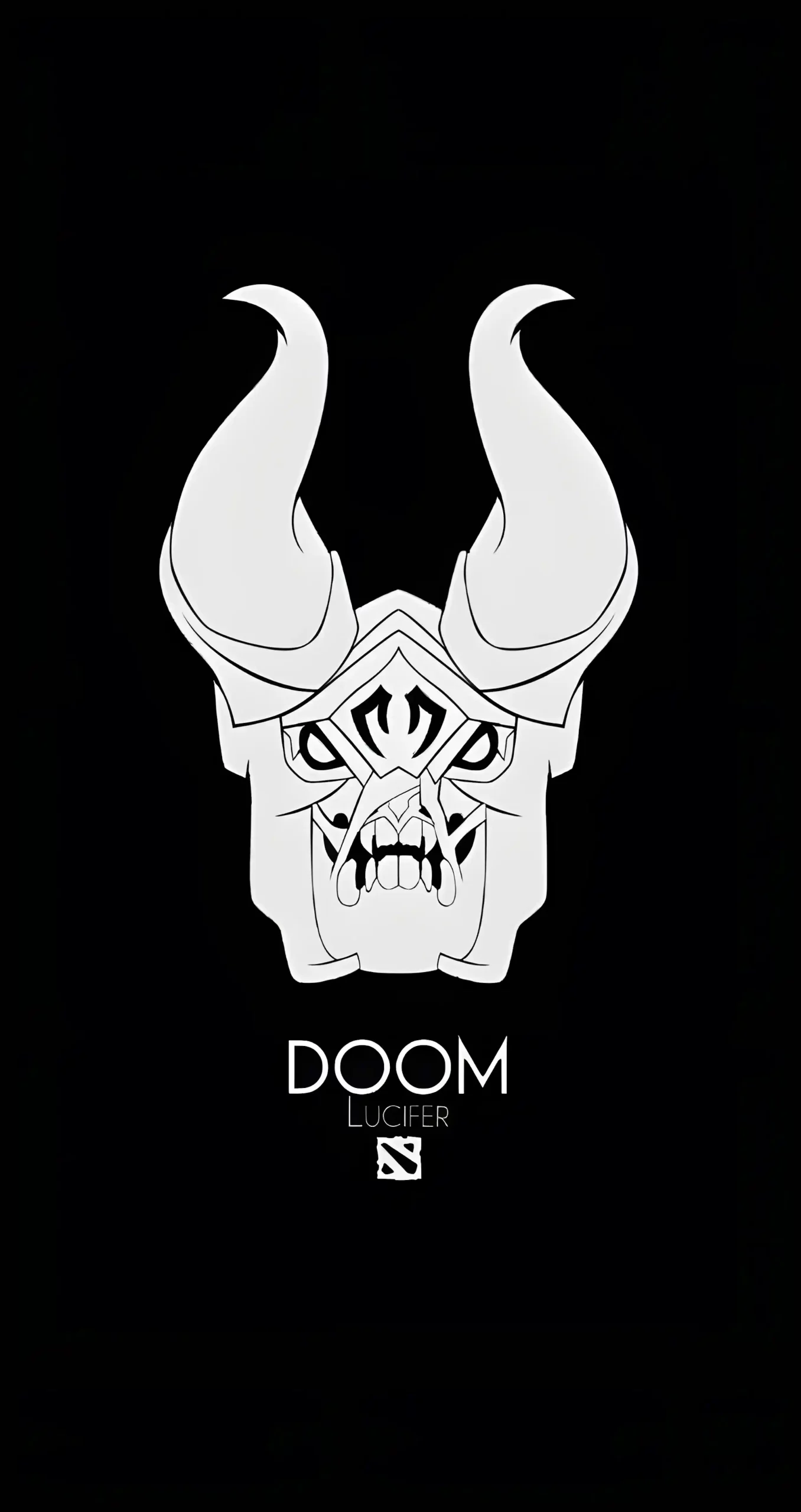 متال پوستر doom از گیم دوتا2 dota2
