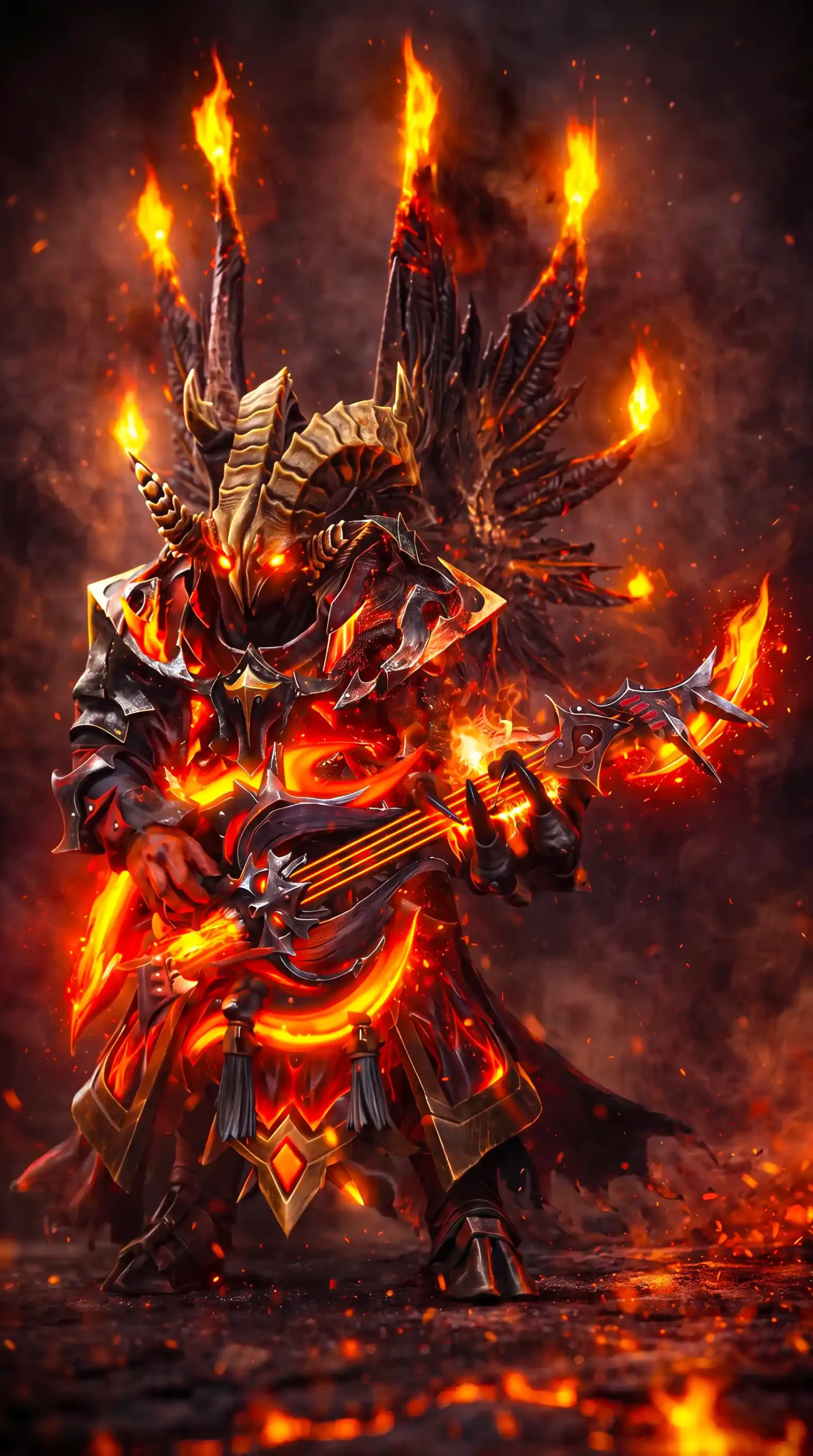 متال پوستر doom از گیم دوتا2 dota2