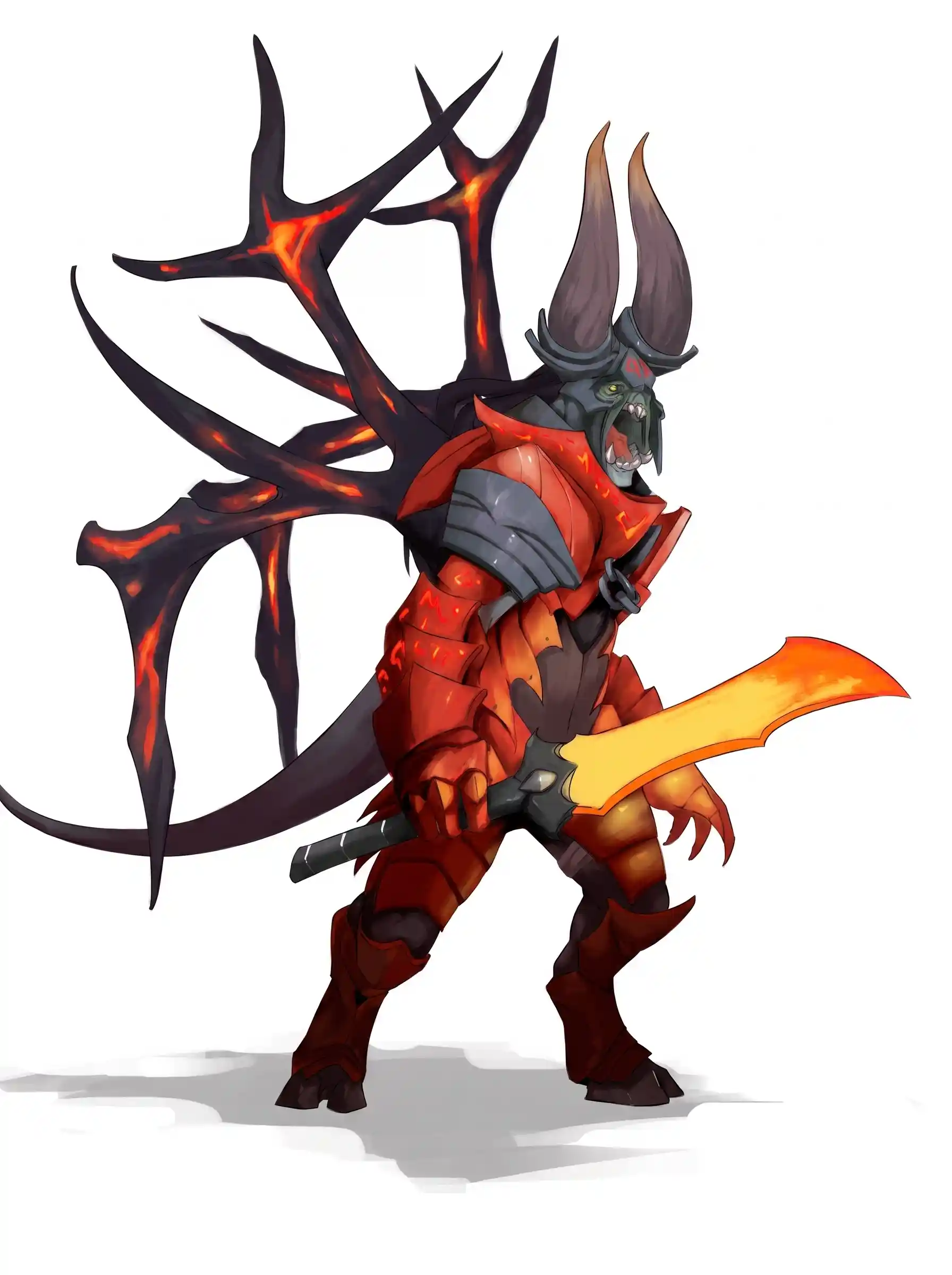 متال پوستر doom از گیم دوتا2 dota2