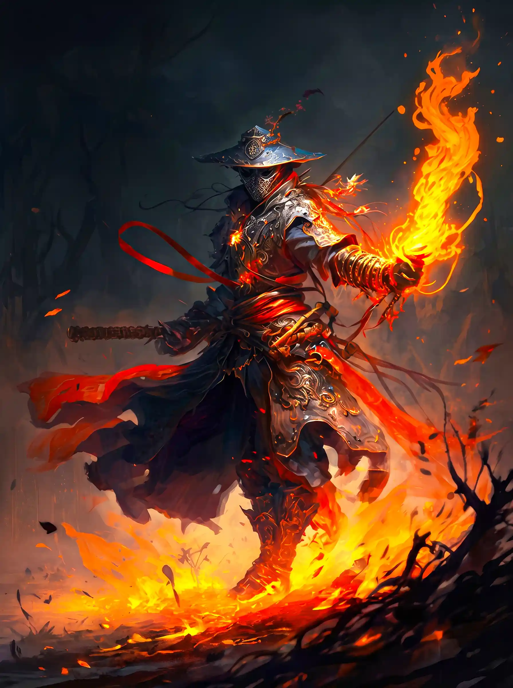 متال پوستر ember spirit از گیم دوتا2 dota2
