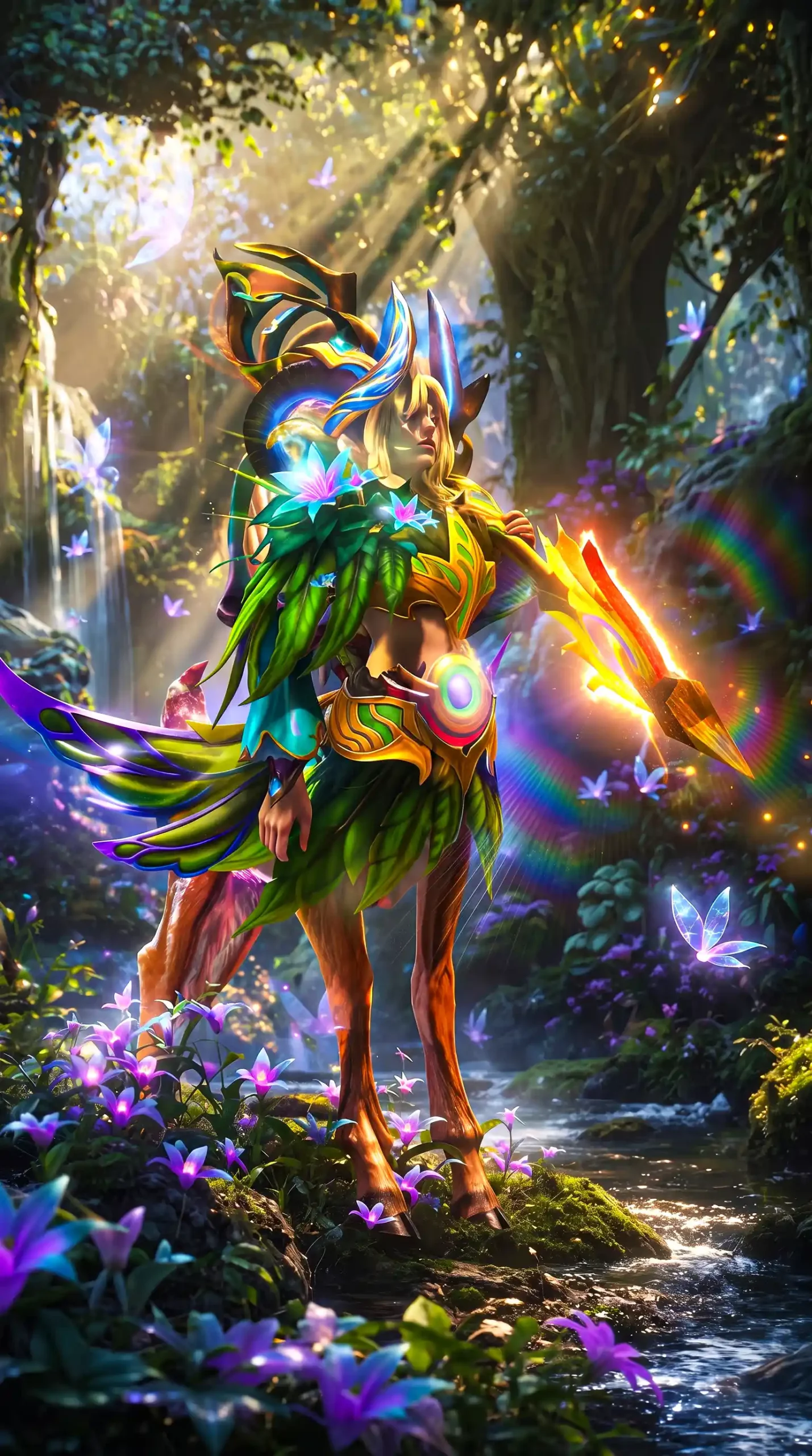 متال پوستر enchantress از گیم دوتا2 dota2