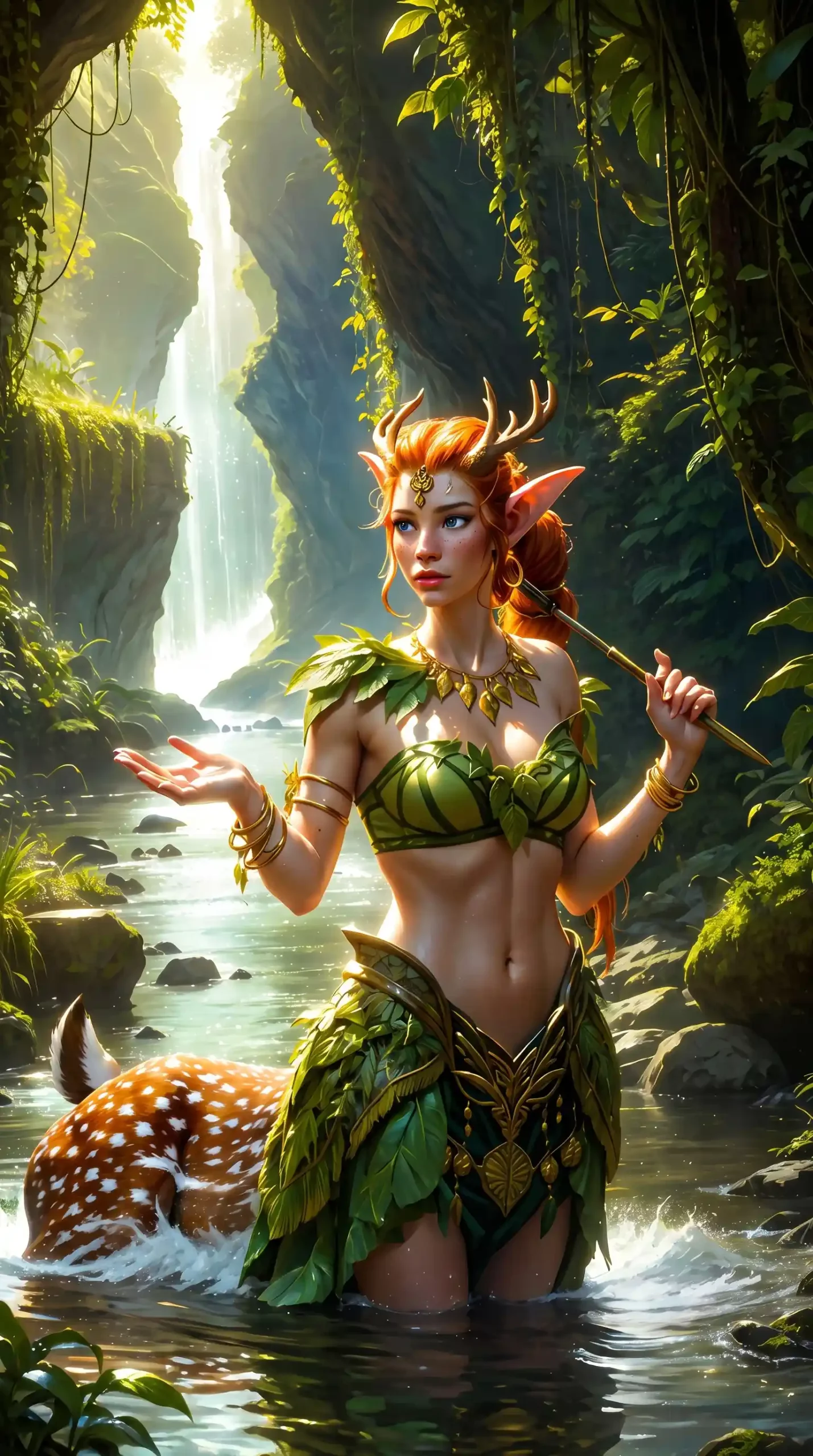 متال پوستر enchantress از گیم دوتا2 dota2