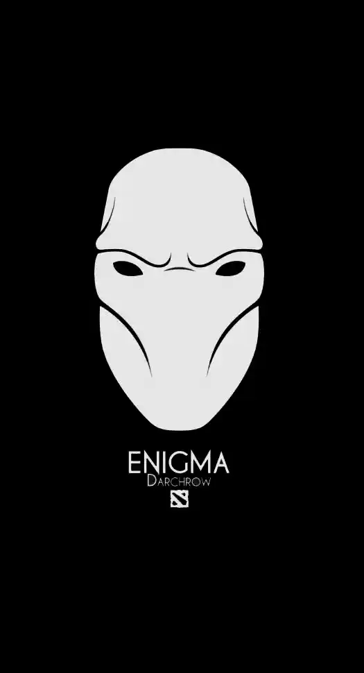 متال پوستر enigma از گیم دوتا2 dota2