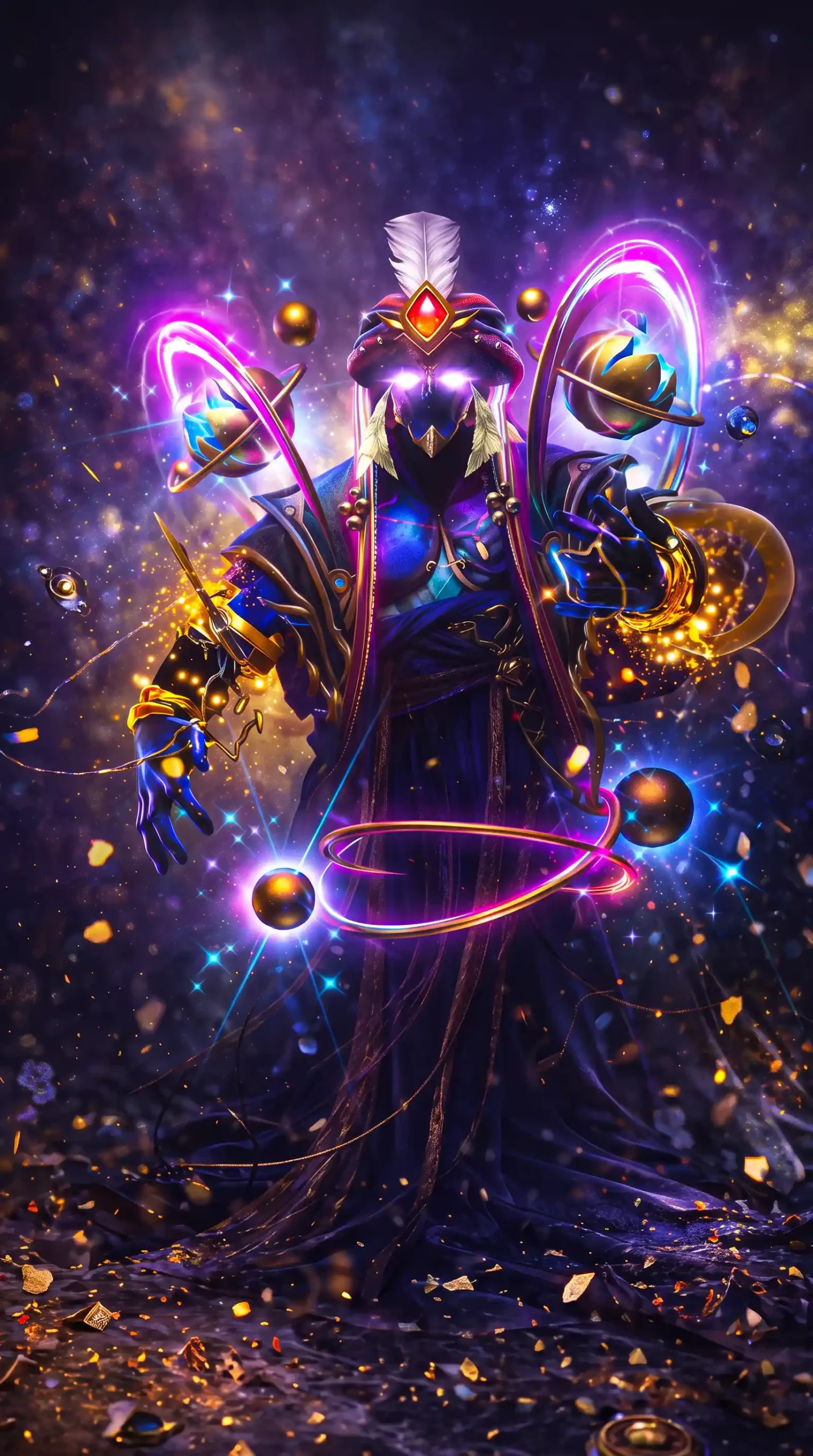 متال پوستر enigma از گیم دوتا2 dota2