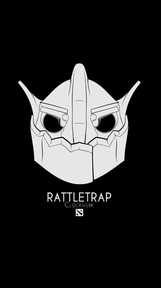 متال پوستر Clockwerk از گیم دوتا2 dota2