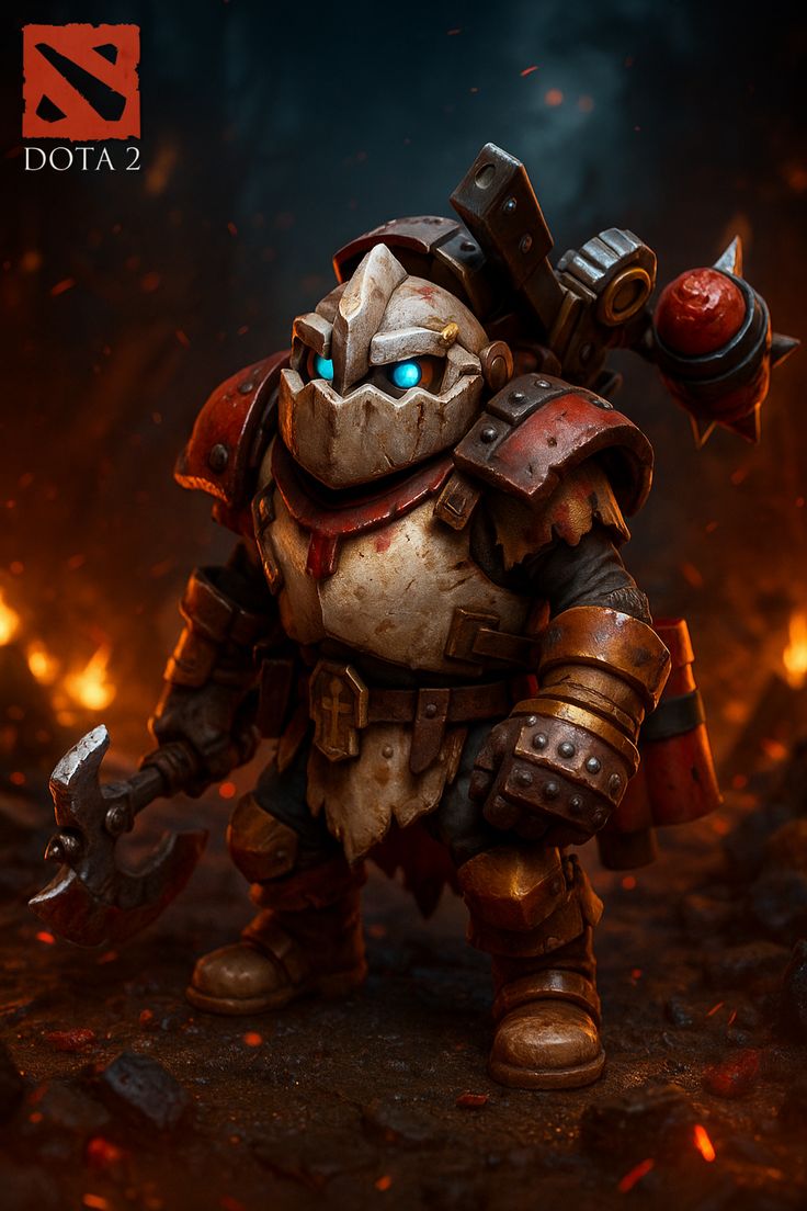 متال پوستر Clockwerk از گیم دوتا2 dota2
