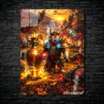 متال پوستر clockwerk از گیم دوتا2 , dota2 با کد B-515