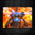 متال پوستر clockwerk از گیم دوتا2 , dota2 با کد B-523