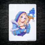 متال پوستر crystal maiden از گیم دوتا2 , dota2 با کد B-542