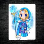 متال پوستر crystal maiden از گیم دوتا2 , dota2 با کد B-547