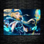 متال پوستر crystal maiden از گیم دوتا2 , dota2 با کد B-551