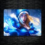 متال پوستر crystal maiden از گیم دوتا2 , dota2 با کد B-560