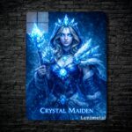 متال پوستر crystal maiden از گیم دوتا2 , dota2 با کد B-558