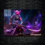 متال پوستر dazzle از گیم دوتا2 , dota2 با کد B-574