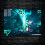 متال پوستر death prophet از گیم دوتا2 , dota2 با کد B-587