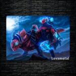 متال پوستر disruptor از گیم دوتا2 , dota2 با کد B-592