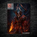 متال پوستر doom از گیم دوتا2 , dota2 با کد B-598