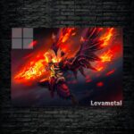 متال پوستر doom از گیم دوتا2 , dota2 با کد B-608