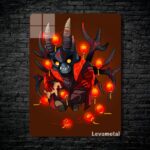 متال پوستر doom از گیم دوتا2 , dota2 با کد B-610