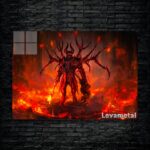 متال پوستر doom از گیم دوتا2 , dota2 با کد B-611
