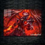 متال پوستر doom از گیم دوتا2 , dota2 با کد B-602