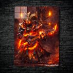 متال پوستر doom از گیم دوتا2 , dota2 با کد B-603