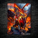 متال پوستر dragon knight از گیم دوتا2 , dota2 با کد B-615