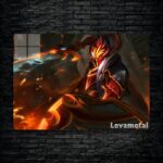متال پوستر dragon knight از گیم دوتا2 , dota2 با کد B-616