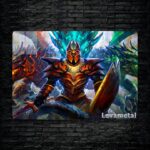 متال پوستر dragon knight از گیم دوتا2 , dota2 با کد B-617