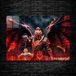 متال پوستر dragon knight از گیم دوتا2 , dota2 با کد B-621