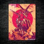 متال پوستر dragon knight از گیم دوتا2 , dota2 با کد B-631