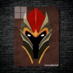 متال پوستر dragon knight از گیم دوتا2 , dota2 با کد B-623