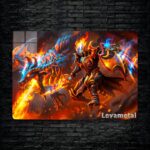 متال پوستر dragon knight از گیم دوتا2 , dota2 با کد B-624