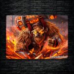 متال پوستر earth shaker از گیم دوتا2 , dota2 با کد B-640