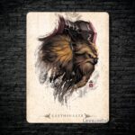 متال پوستر earth shaker از گیم دوتا2 , dota2 با کد B-641
