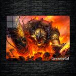 متال پوستر earth shaker از گیم دوتا2 , dota2 با کد B-644
