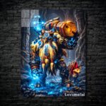 متال پوستر earth shaker از گیم دوتا2 , dota2 با کد B-645