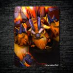 متال پوستر earth shaker از گیم دوتا2 , dota2 با کد B-647