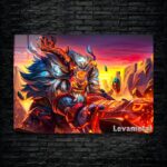 متال پوستر earth shaker از گیم دوتا2 , dota2 با کد B-652