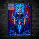 متال پوستر drow ranger از گیم دوتا2 , dota2 با کد B-670
