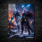 متال پوستر drow ranger از گیم دوتا2 , dota2 با کد B-674