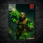 متال پوستر earth spirit از گیم دوتا2 , dota2 با کد B-687
