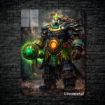 متال پوستر earth spirit از گیم دوتا2 , dota2 با کد B-689