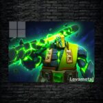 متال پوستر earth spirit از گیم دوتا2 , dota2 با کد B-694