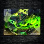 متال پوستر earth spirit از گیم دوتا2 , dota2 با کد B-697