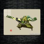 متال پوستر earth spirit از گیم دوتا2 , dota2 با کد B-699